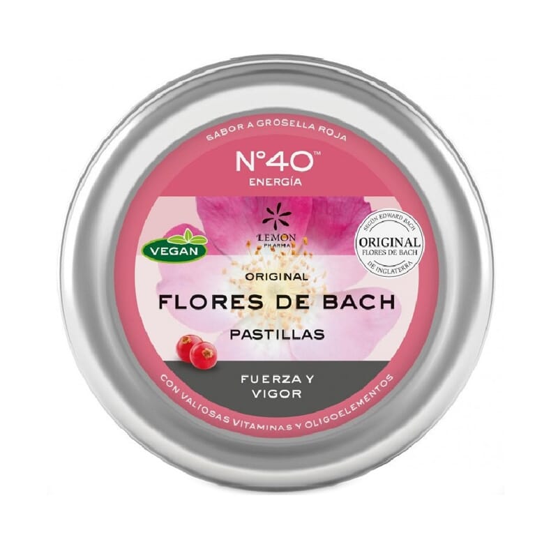 Pastillas Flores De Bach Caramelos Energia 50g