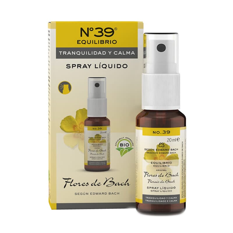 N-39 Equilibrio Spray Bio Flores De Bach 20 ml