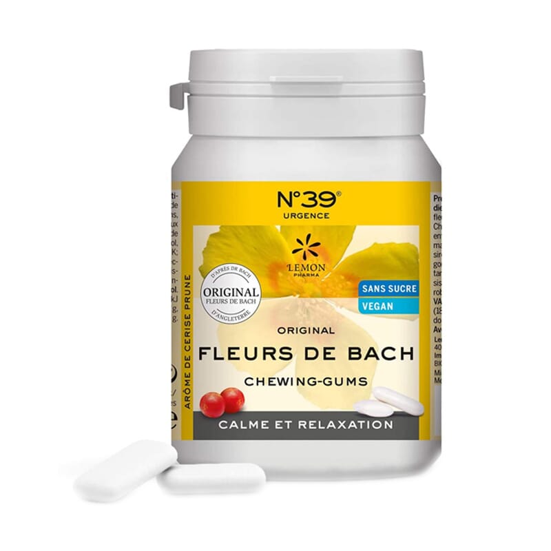 Chicles Bach Tranquilidad Y Calma 60g