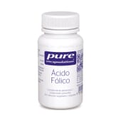 Acide Folique 60 Gélules de Pure encapsulations