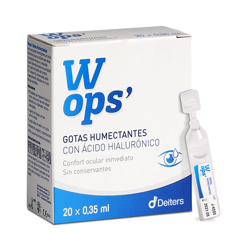 Wops Gotas Humectantes 20 Uds