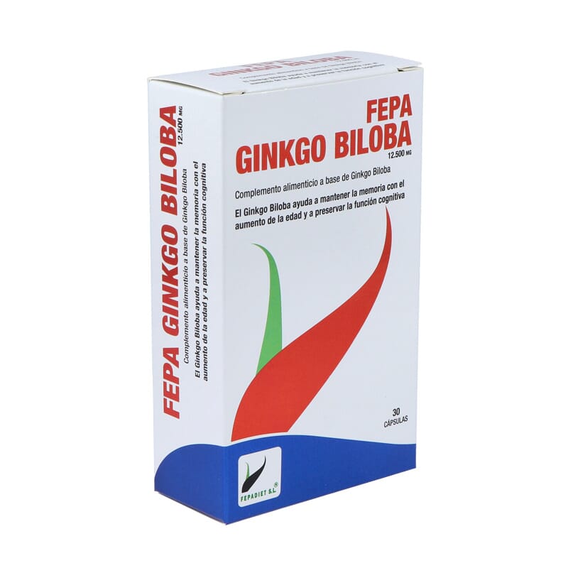 Ginkgo Biloba  12500 mg 30 Caps