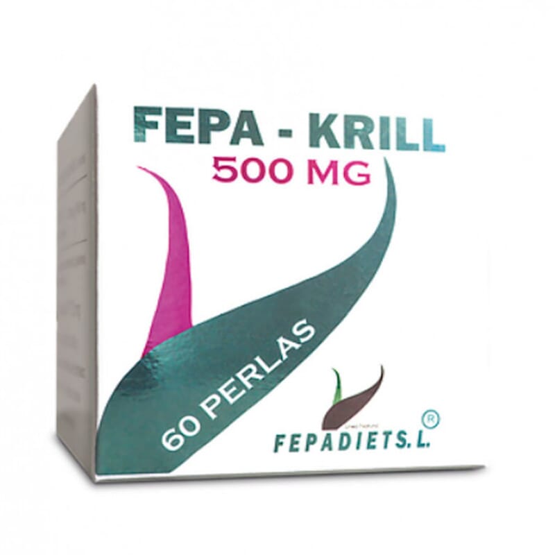 Krill 500 mg Avec de l'Astaxanthine 60 Capsules molles