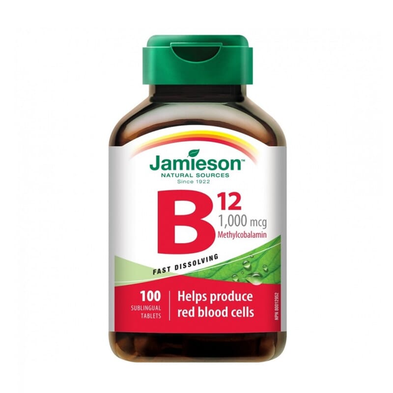 Vitamin B12 1200mcg 100 Tabs