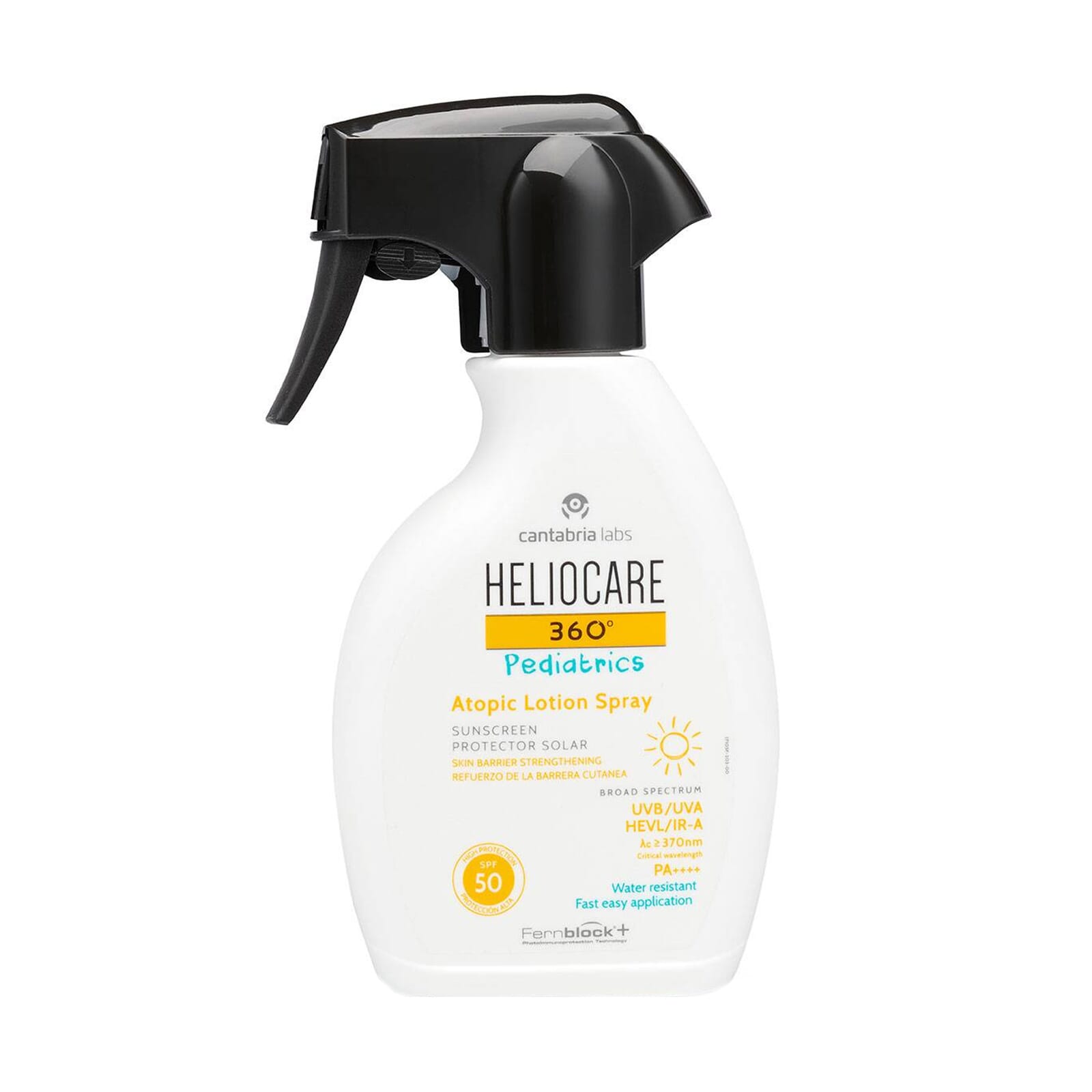 Heliocare 360 Pediatrics Atopic Loción Spray SPF50 250 ml