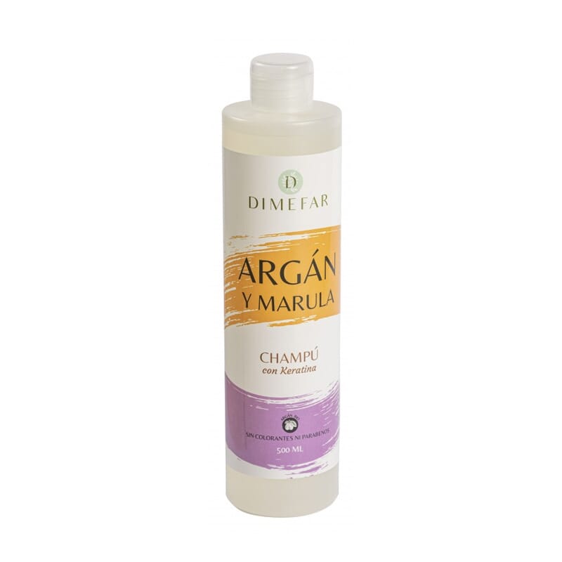 Champú Argan Y Marula Con Keratina 500 ml