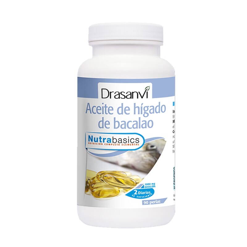 Higado De Bacalao Nutrabasics 90 Caps