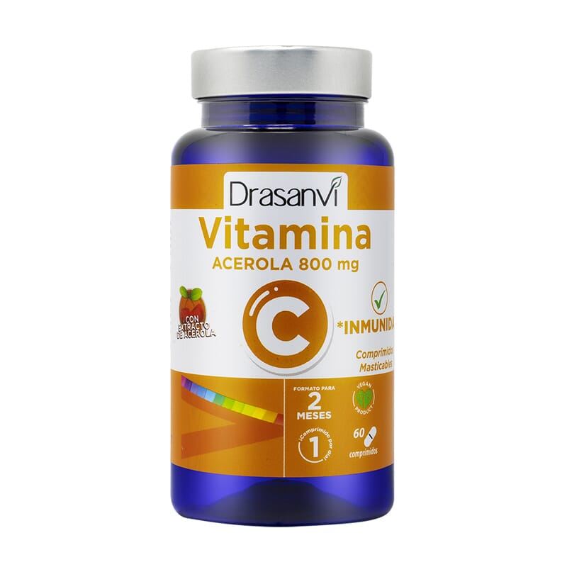 Vitamina C 400 mg Masticable 60 Tabs