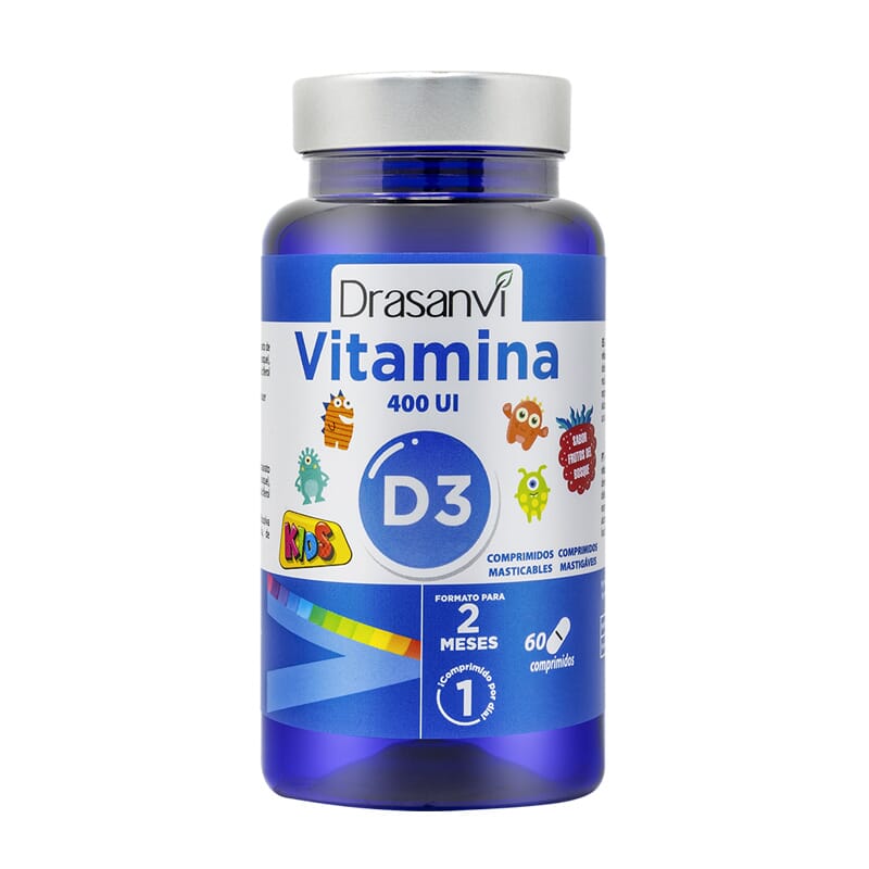 Vitamina D3 Kids 400 ui 60 Tabs