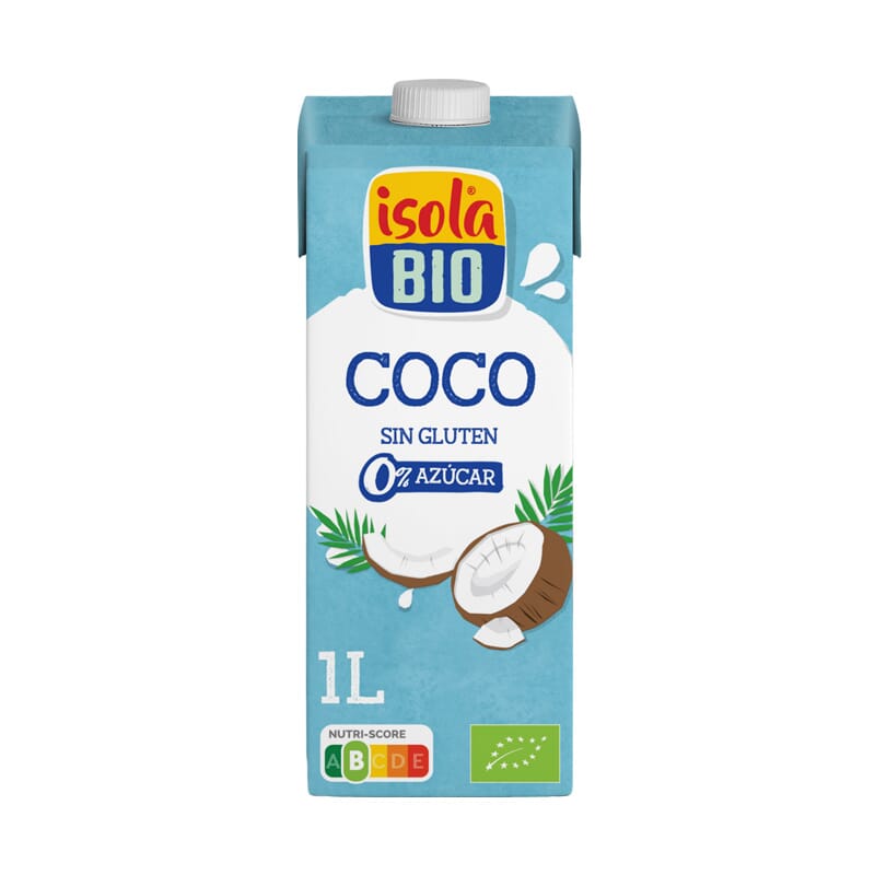 Bebida De Coco Sin Azúcar Bio 1 L