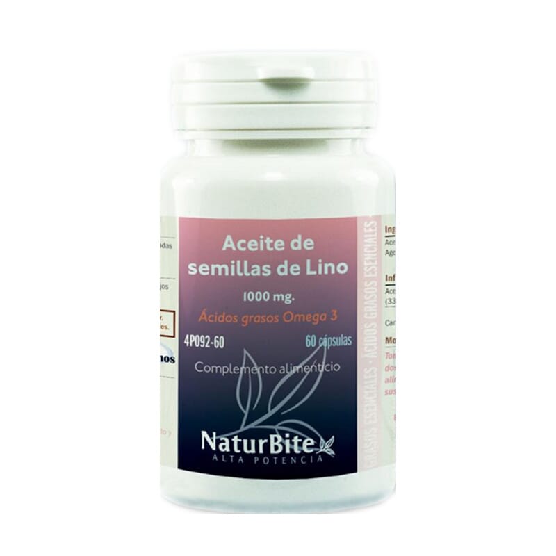 Óleo Sementes Linho 1000 mg 60 Caps