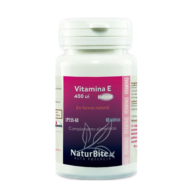 Vitamina E 400 ui 60 Tabs