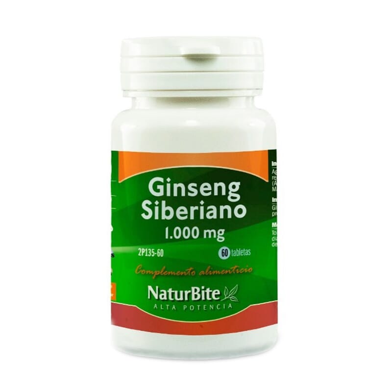 Ginseng Siberiano 1.000 mg 60 Tabs