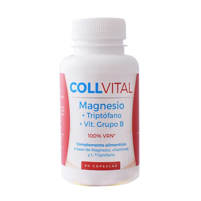Collvital Magnesium mit Tryptophan + B 90 Caps