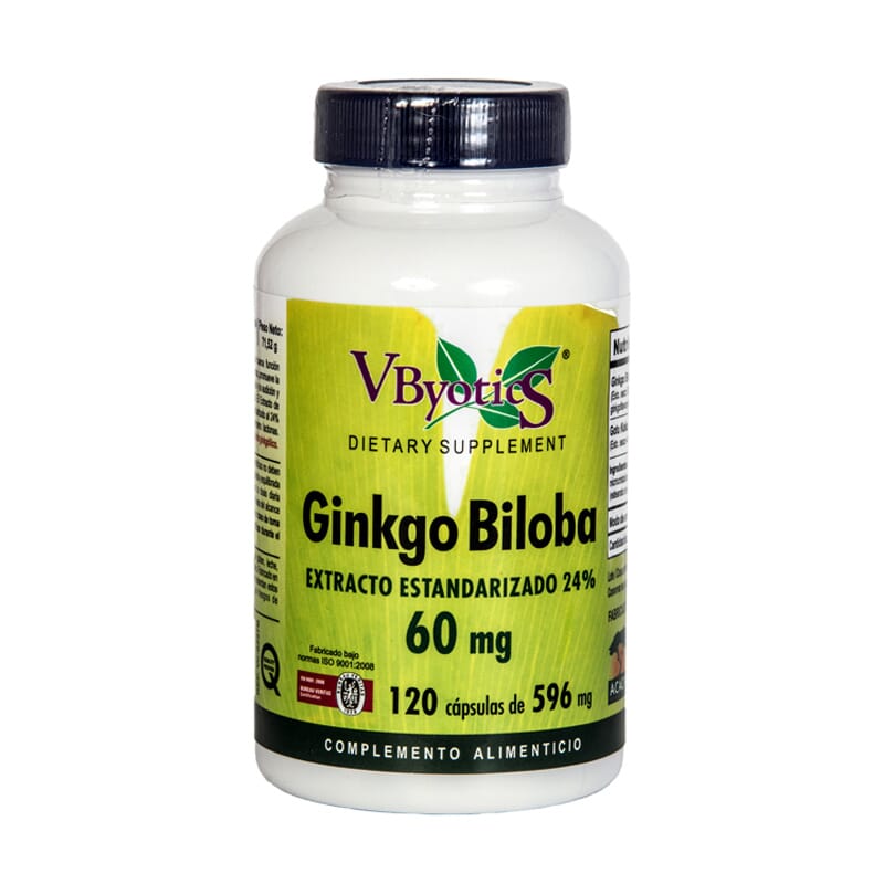 Ginkgo Biloba 60 mg 120 Caps