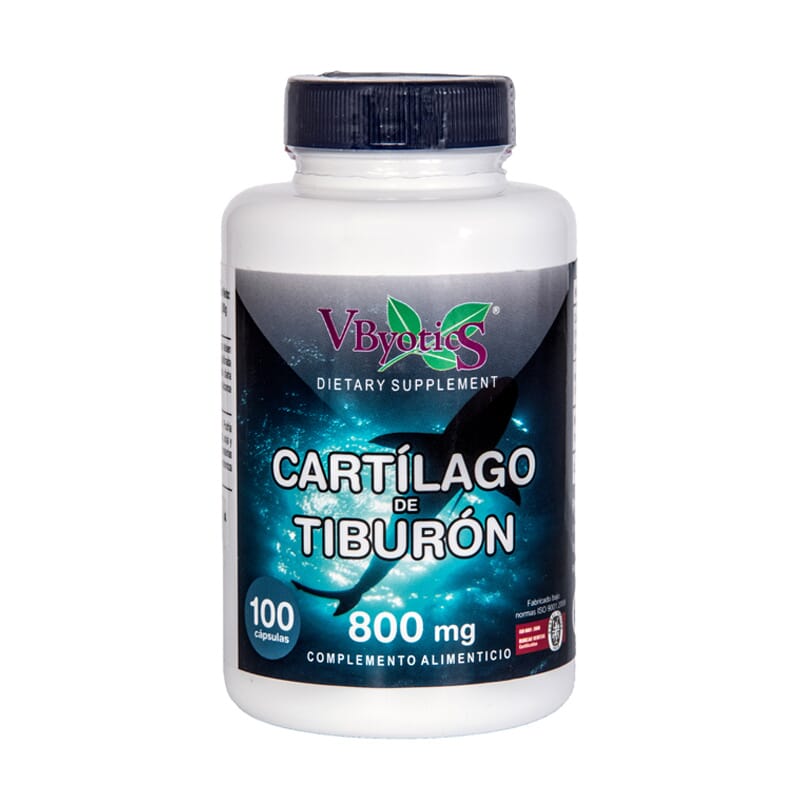 Cartilago De Tiburon 800 mg 100 Caps