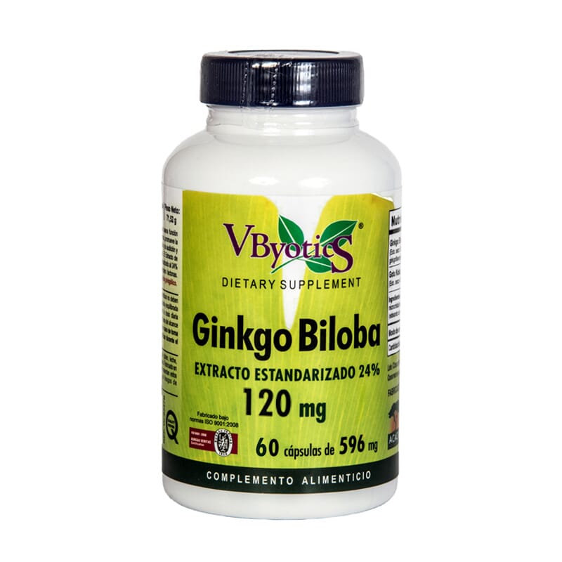 Ginkgo Biloba 120 mg 60 Caps
