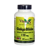Ginkgo Biloba 120 mg 60 Caps da V Byotic