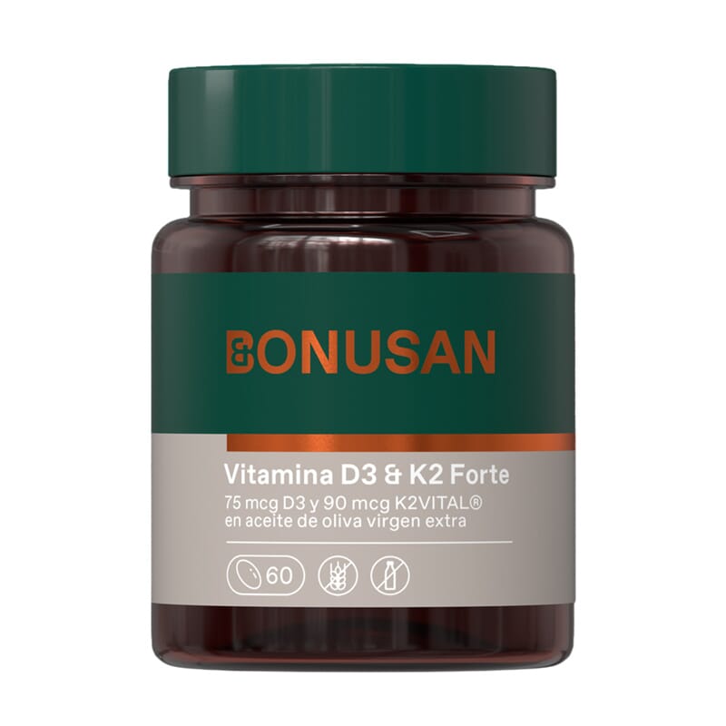 Vitamina D3 & K2 60 Perlas