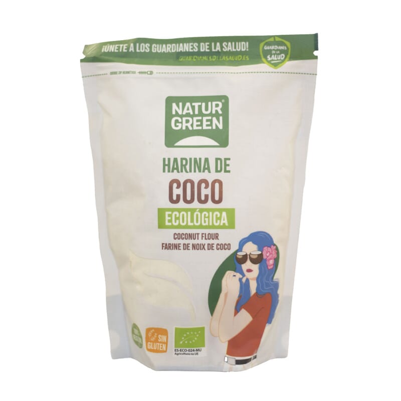 Harina De Coco Sin Gluten Bio 500 g