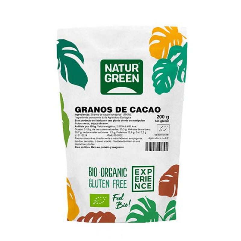 Experience Grano De Cacao Troceado Sin Gluten Bio 200 g