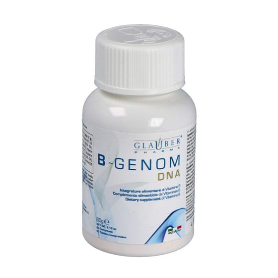 Gl B-Genom Dna 60 Tabs da Glauber Pharma