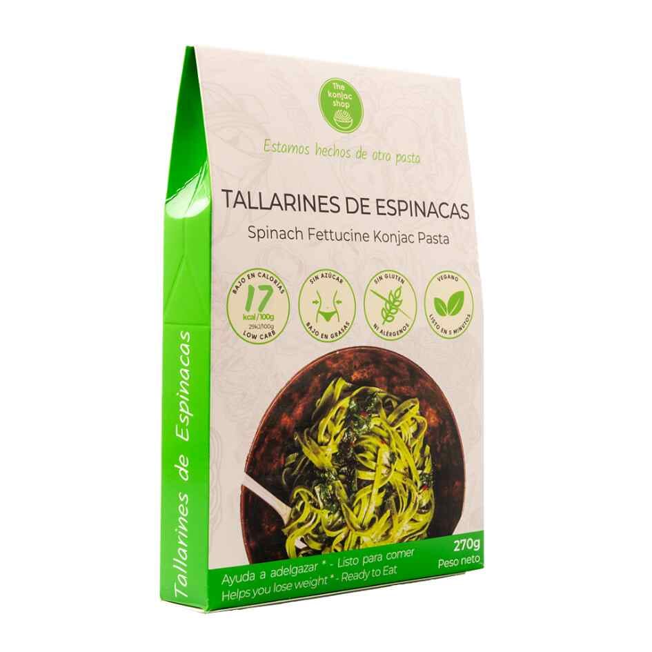 Tallarines De Espinacas De Konjac 270g