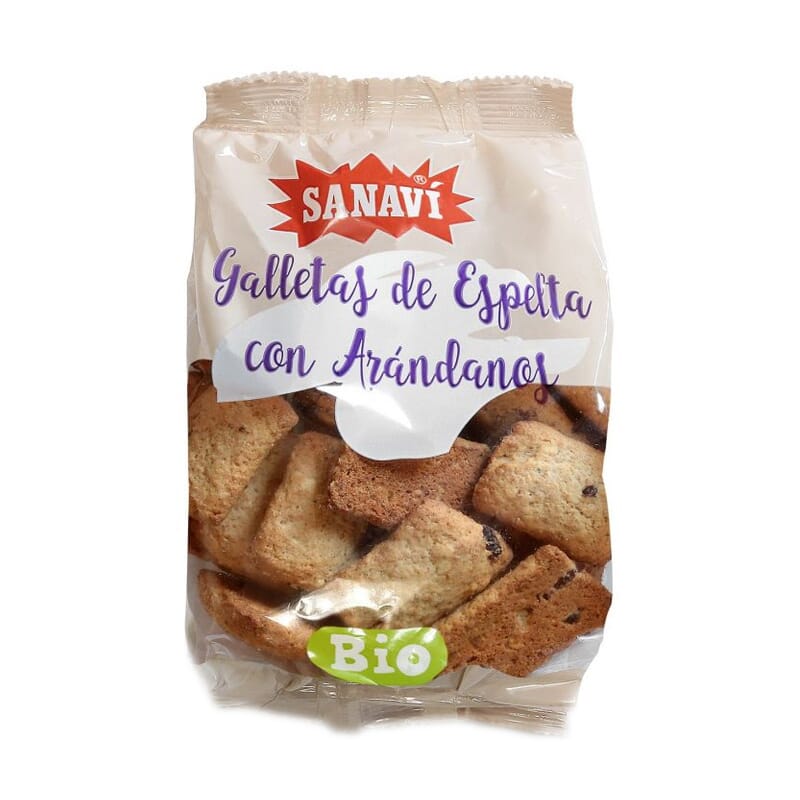 Galletas De Espelta Y Arandanos Bio 200g