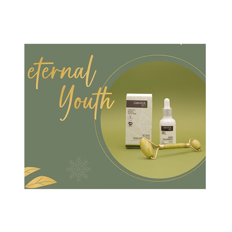 Eternal Youth Lote Acido Hialurónico Bio 30 ml + Piedra Jade