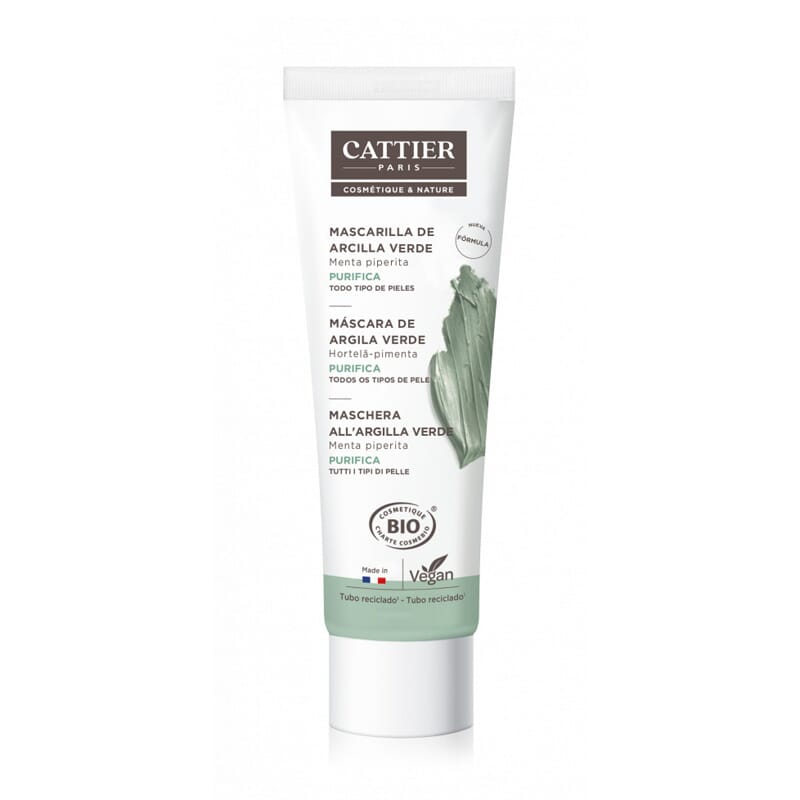 Mascarilla De Arcilla Verde Menta Bio 100 ml