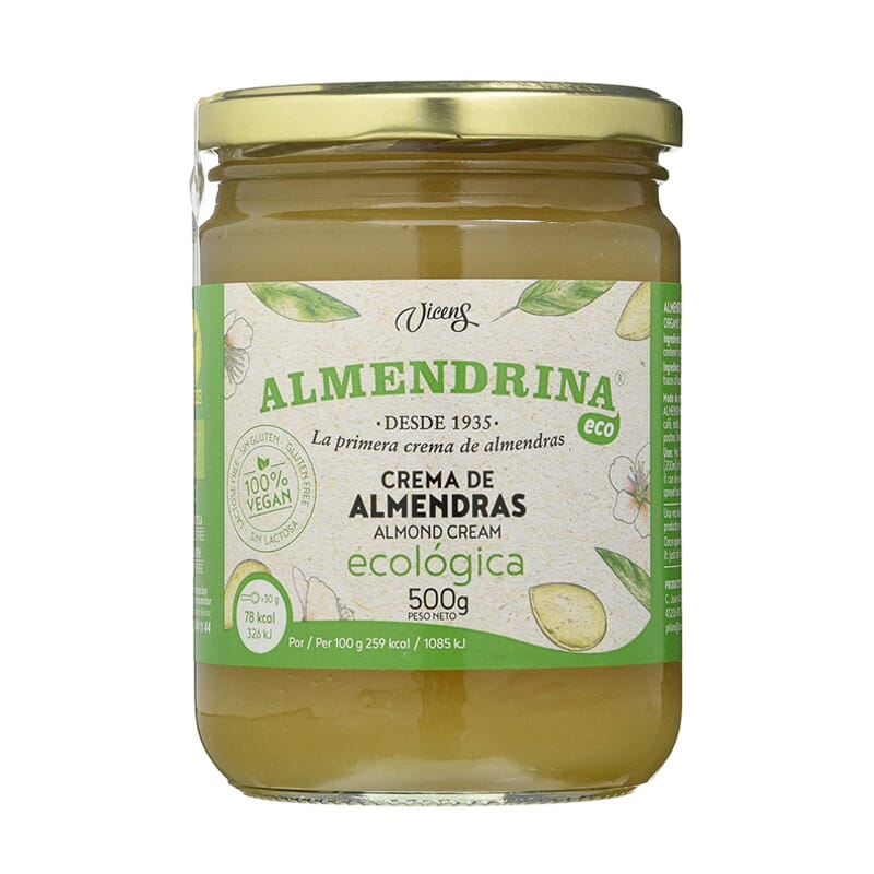 Creme De Amêndoas Bio 500g
