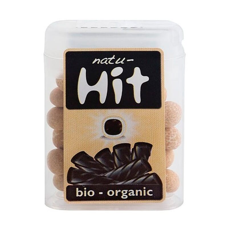 Caramelos Natu Hit Regaliz 12 Uds 11g