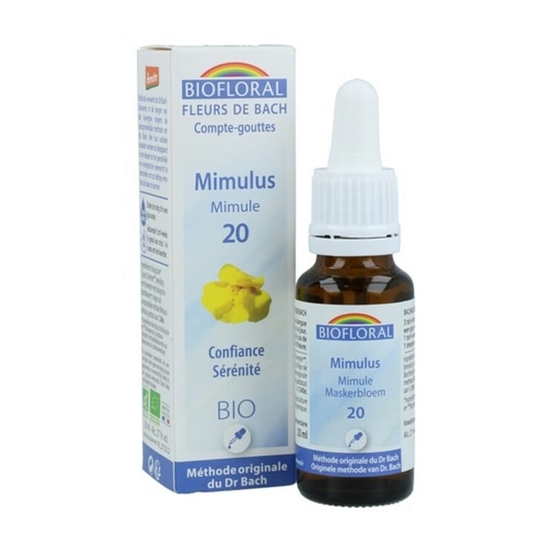 Flores De Bach 20 Mimulus 20 ml de Biofloral