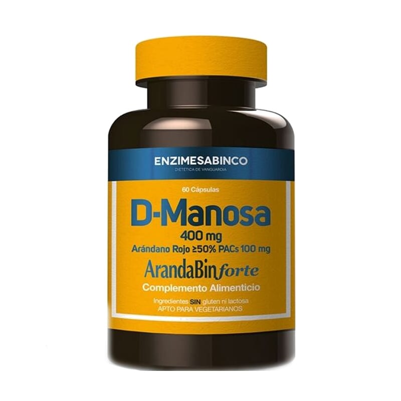 D-Mannose + Mirtilo Vermelho 60 Caps