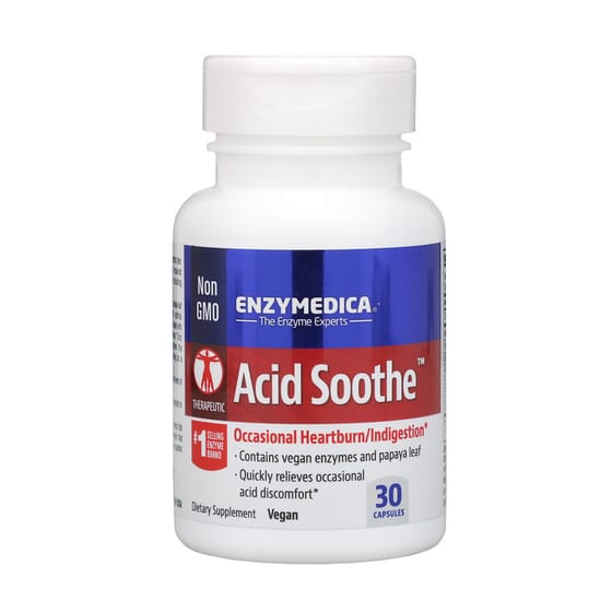 Acid Soothe 30 VCaps da Enzymedica