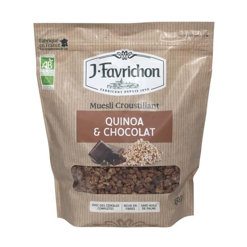Crunchy Muesli Quinoa E Chocolate 450g
