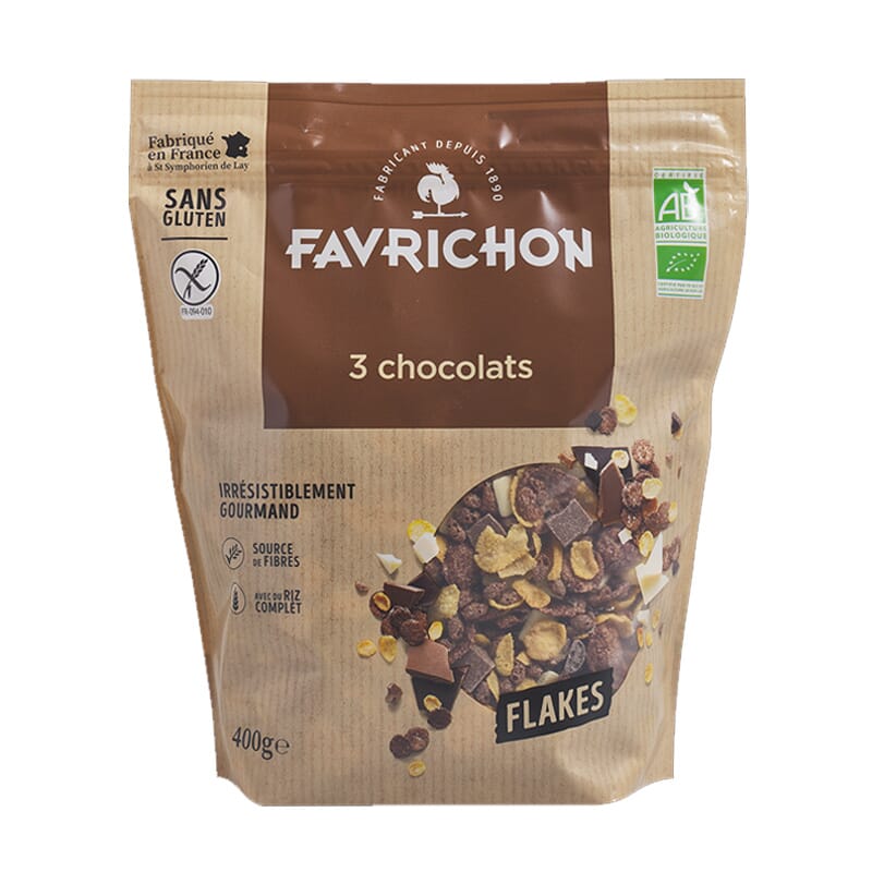 Flakes 3 Chocolates 400g