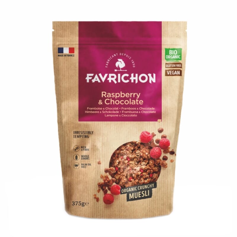 Crunchy Muesli Framboesa E Chocolate 375g