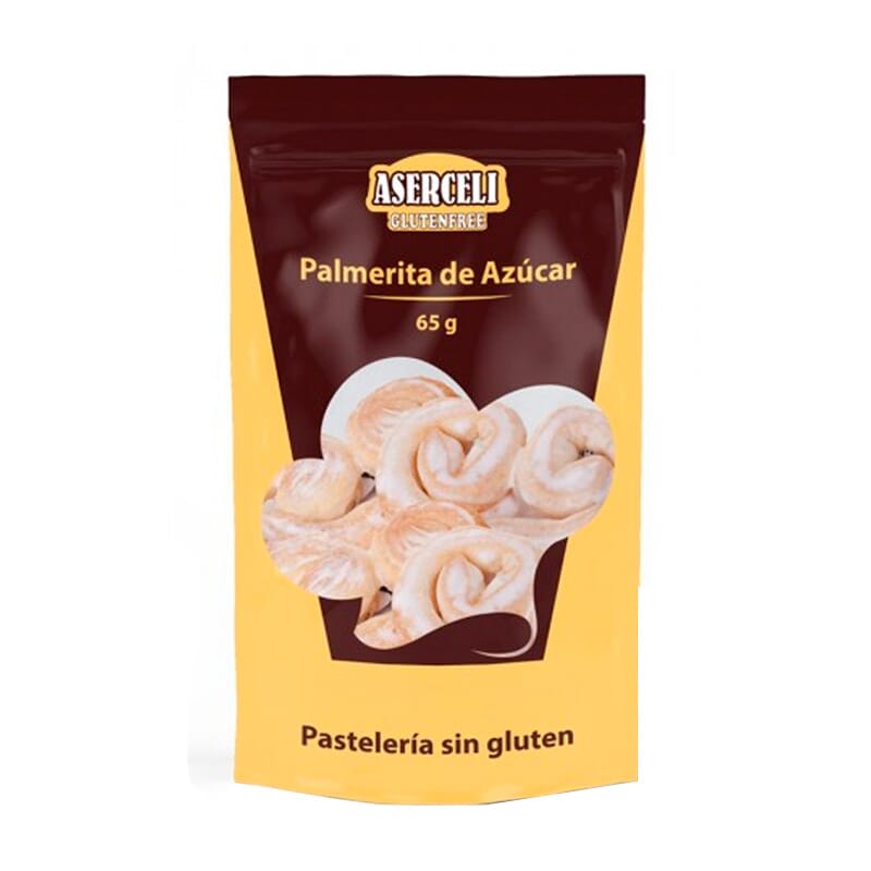 Palmiers au Sucre Sans Gluten 65g