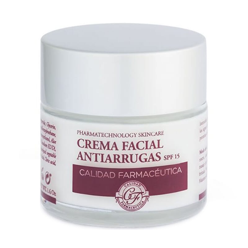 Crema Facial Antiarrugas Spf15 50 ml