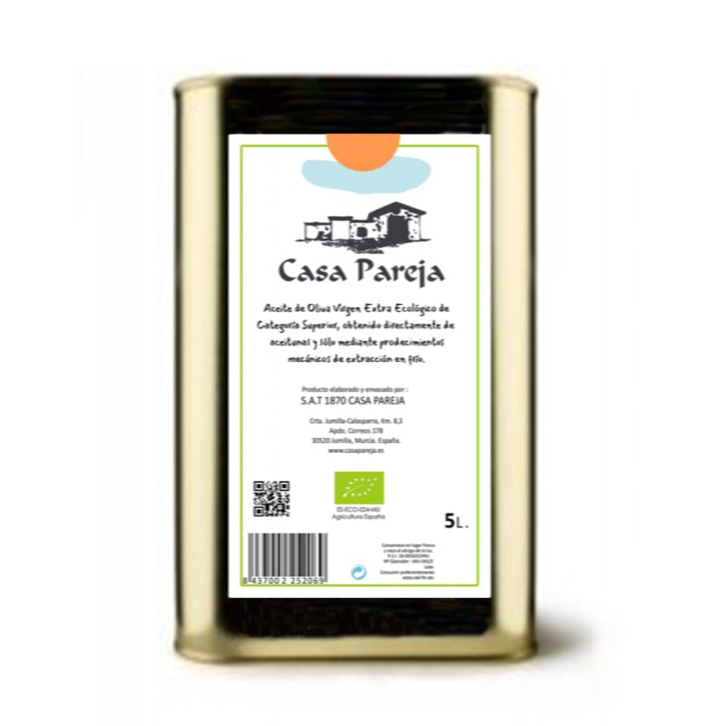 Aceite De Oliva Bio 5 L