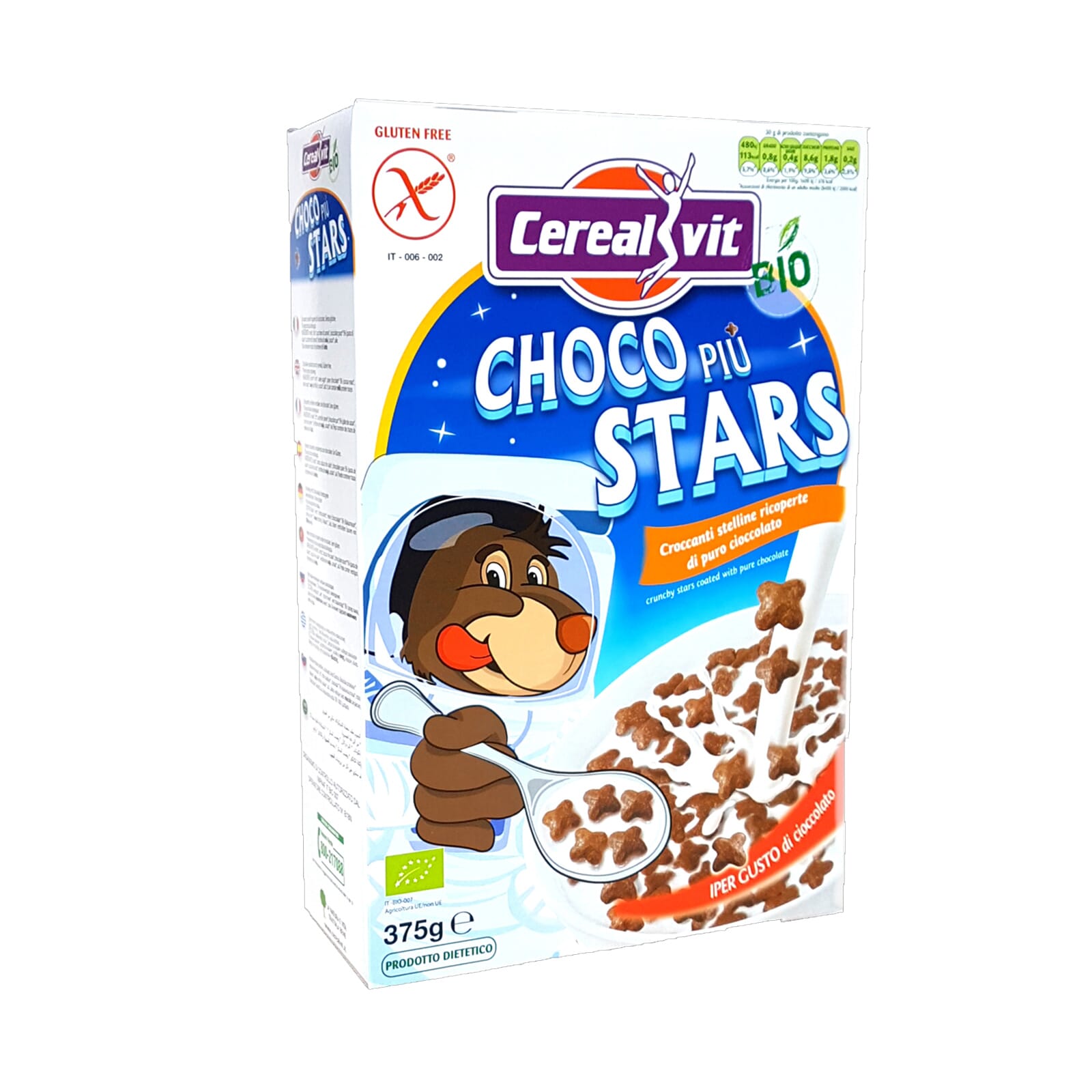 Choco Piu Star Bio 375g