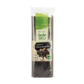 Spaghettis Noirs Bio à l'Encre de Calamar 500g de Jardin Bio