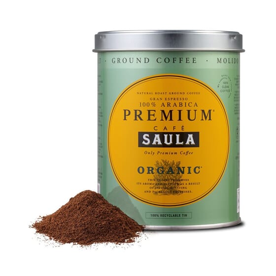 Café Gran Espresso Premium Ecológico Molido 250g - Café Saula
