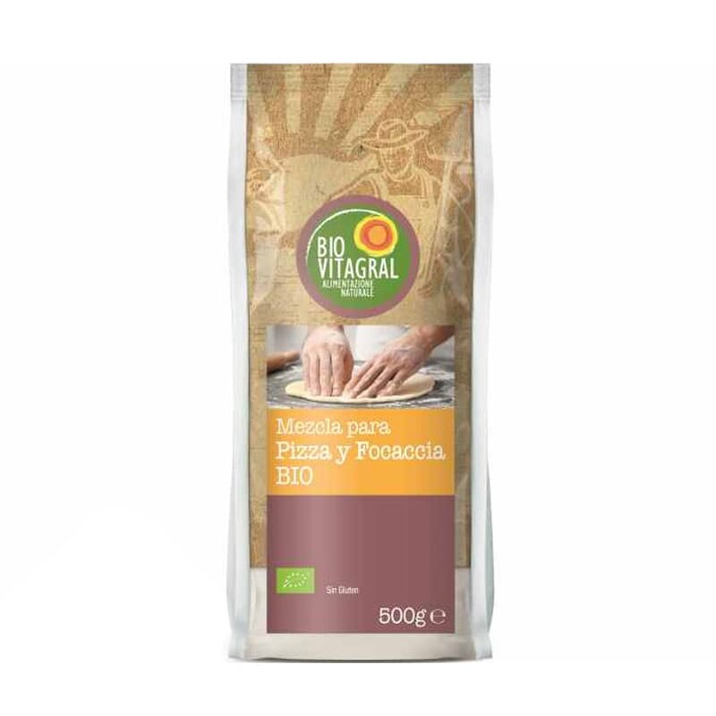 Mix voor Pizza en Focaccia Bio 500g