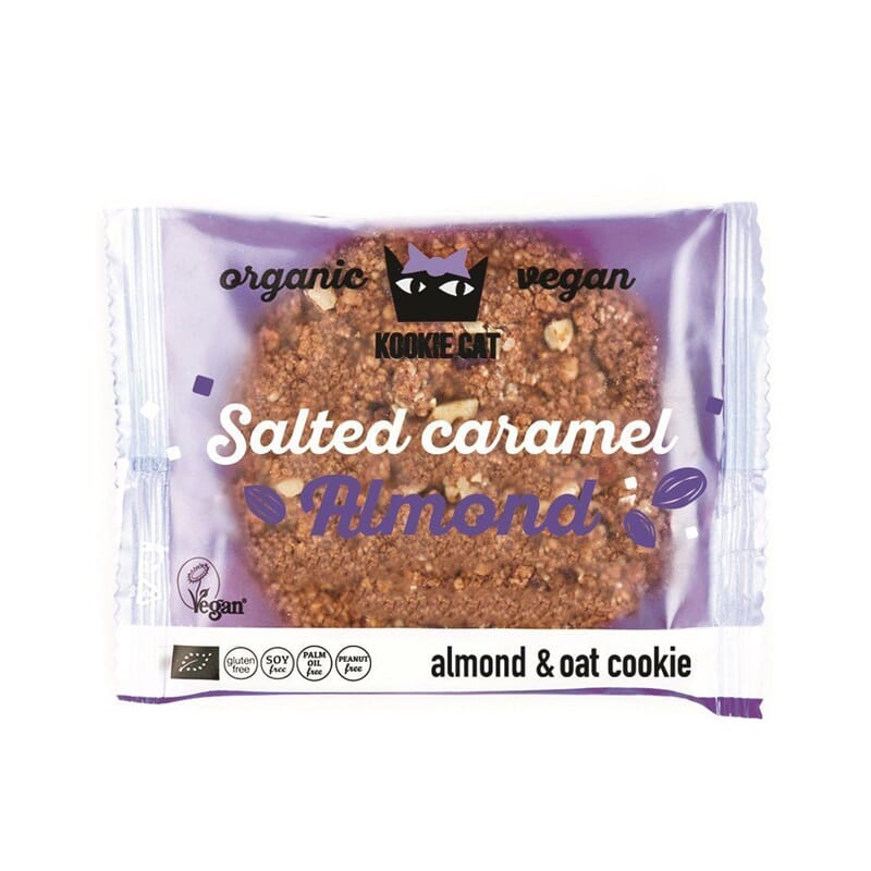 Bolacha De Amêndoa Com Caramelo E Sal 50g