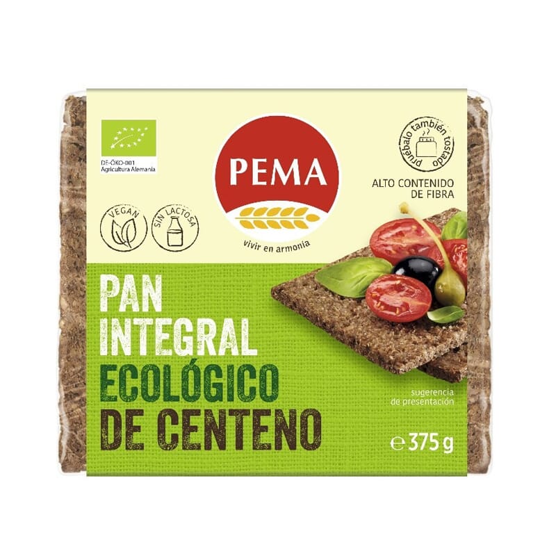 Pan Integral De Centeno Bio 375g