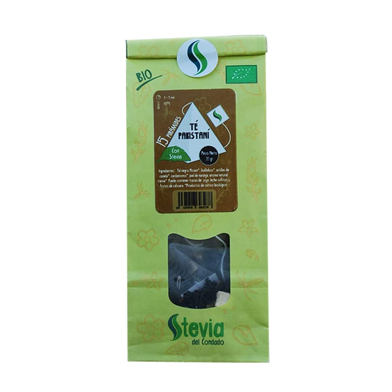 Te Pakistani Con Stevia Bio 15 Infusiones