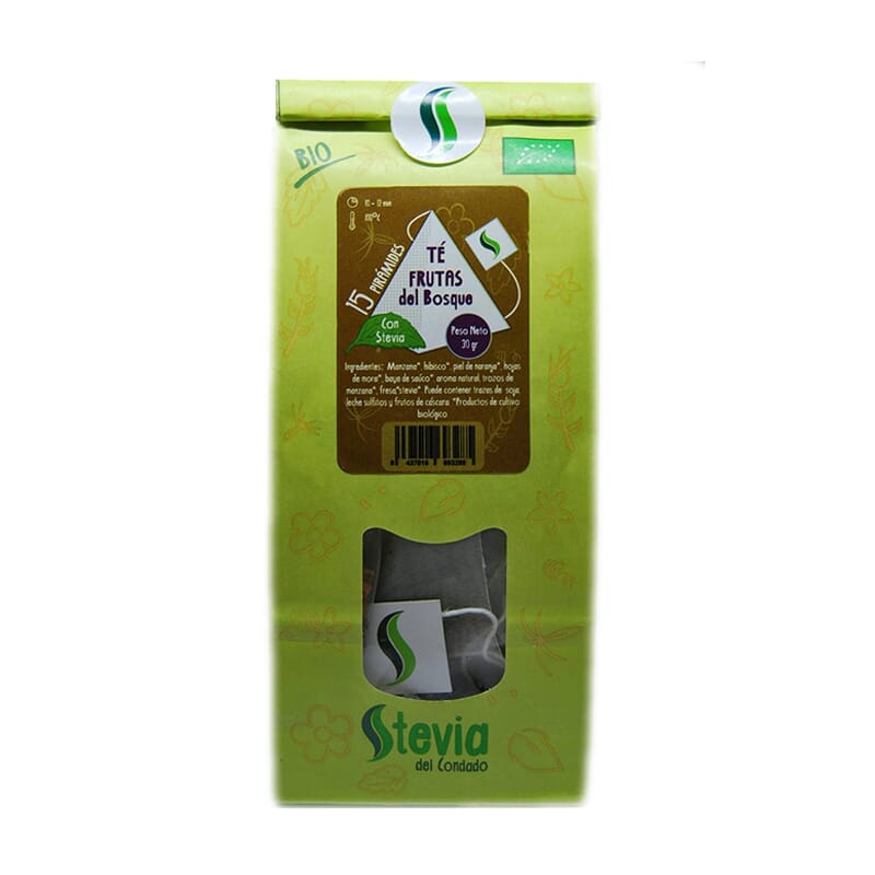 Te Frutas Del Bosque Con Stevia Bio 15 Infusiones