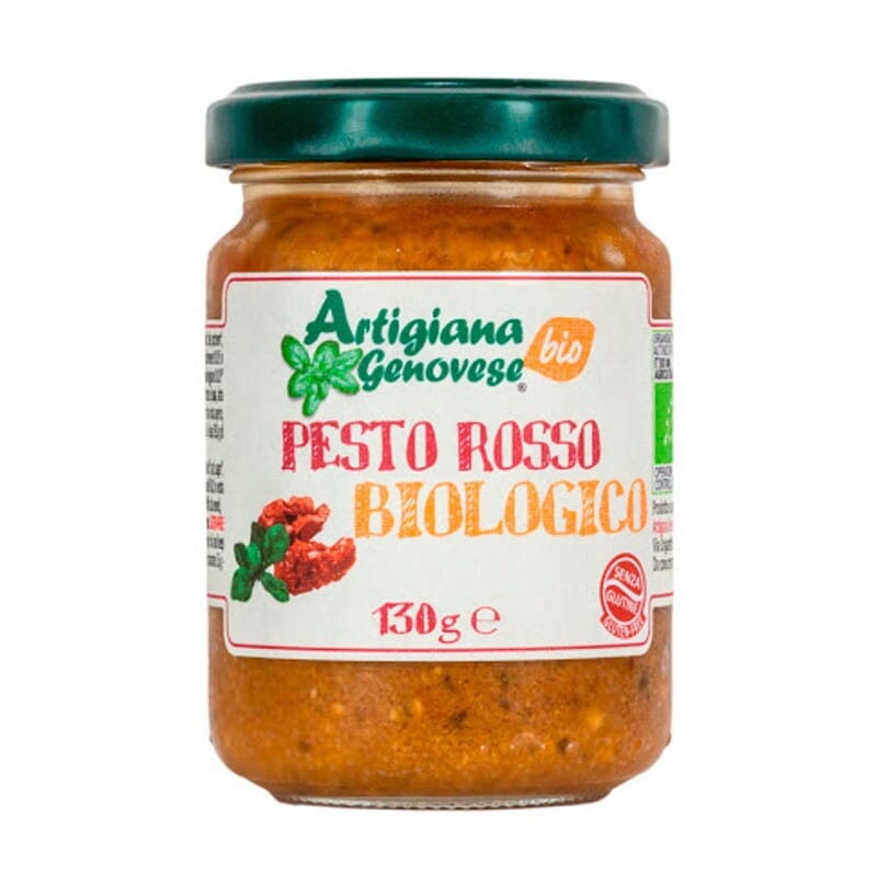 Saus Pesto Rosso Bio 130g